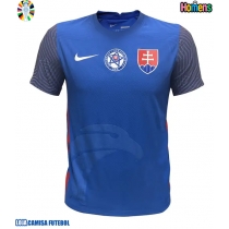 Camisa de Futebol Eslováquia Equipamento Principal Europeu 2024 Manga Curta
